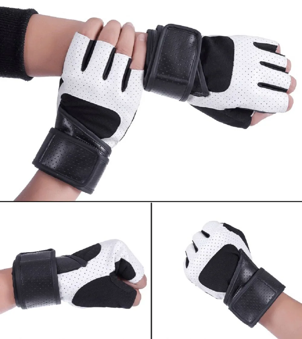 Перчатки для тяжелой атлетики с половинчатыми пальцами, для фитнеса, для кроссфита фитнеса и спортзала, перчатки для тяжелой атлетики, мускулирования, гантели, оборудование для бодибилдинга