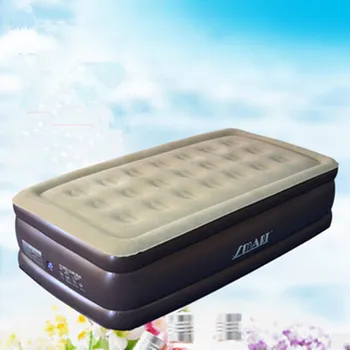 

20pcs/lot Inflatable air mattress bed PVC air mattresses airbed with flocking surface for one person