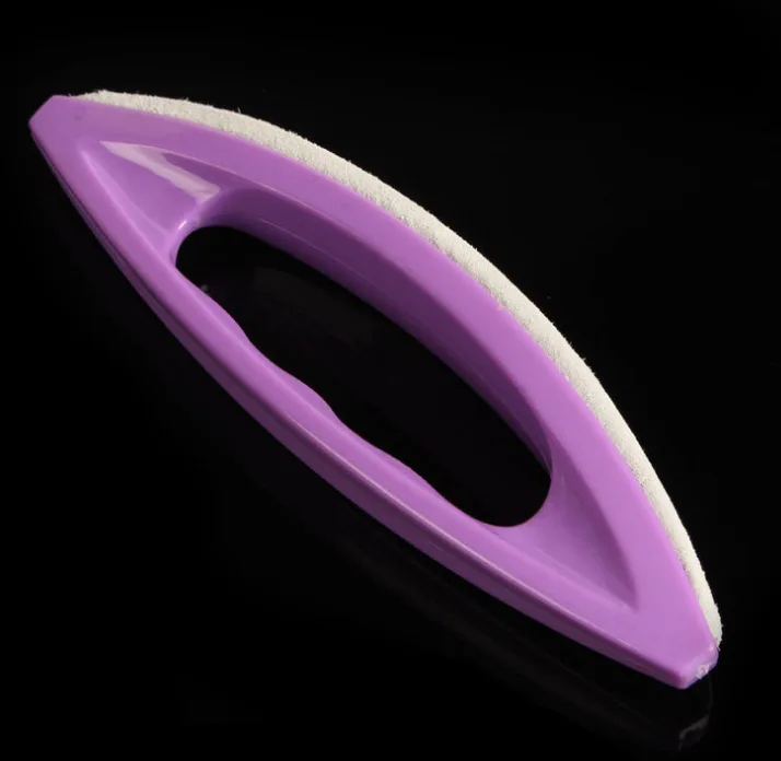 

1X chamois sheep leather nail buffer and polish tool for nail art buffing