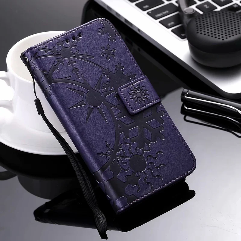 YiKELO солнцезащитный кожаный чехол для телефона с цветочным принтом, мягкий чехол для sony Xperia Z3 Z5 L1 L2 E6 XA XA1 XA2 Ultra C6 XZ XZ1 2, чехол