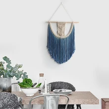 

Macrame Wall Art Handmade Cotton Wall Hanging Tapestry for home decoration or wedding scene Bohemia boho wall hanging
