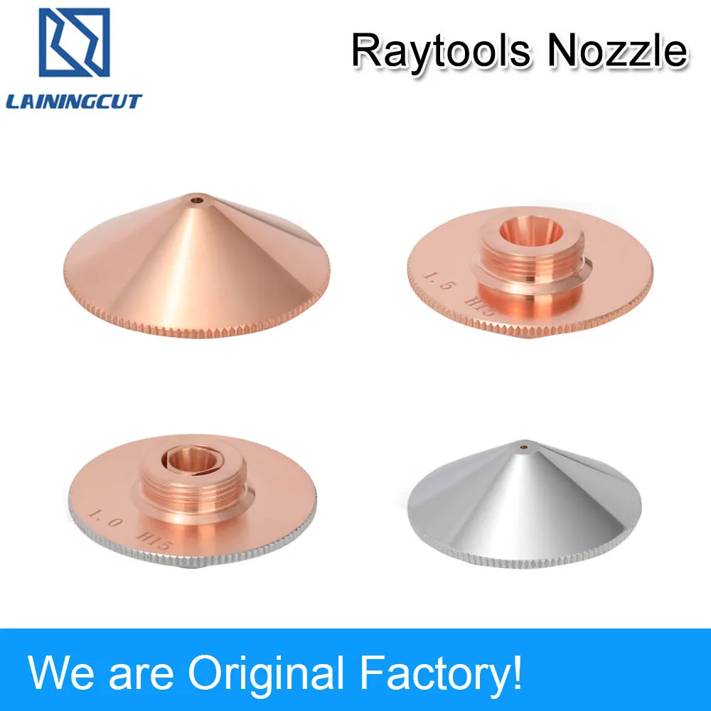 

Raytools Fiber Laser Cutting Nozzle BT230 BT240S BM111 Dia.32mm H15mm M14 Caliber 0.8-5.0mm Bodor CO2 Laser Cutting