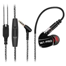 W1Pro HIFI Headphones Mobile Phone Earphones Noise Cancelling Bass Headsets Music Stereo Headphones Free Shipping