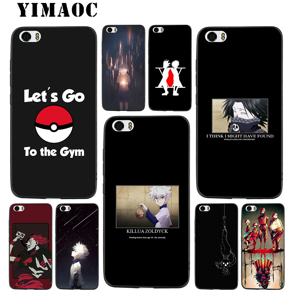 YIMAOC Hunter X killua Soft Silicone Case for Xiaomi Redmi Note 9 Mi 8 Se 7 6 6A A1 A2 4X 4A 5A 5 MAX 3 MiA1 |