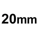 30 м x 6 мм 8 мм 10 мм 15 мм 20 мм акриловой пеной для авто двухстороннее крепление клейкая лента высокое качество - Название цвета: 20MM