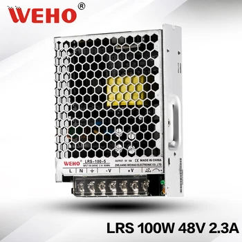

(LRS-100-48) WEHO new desidn 30mm slim type smps ac/dc 100w 48v 2.3a power supply