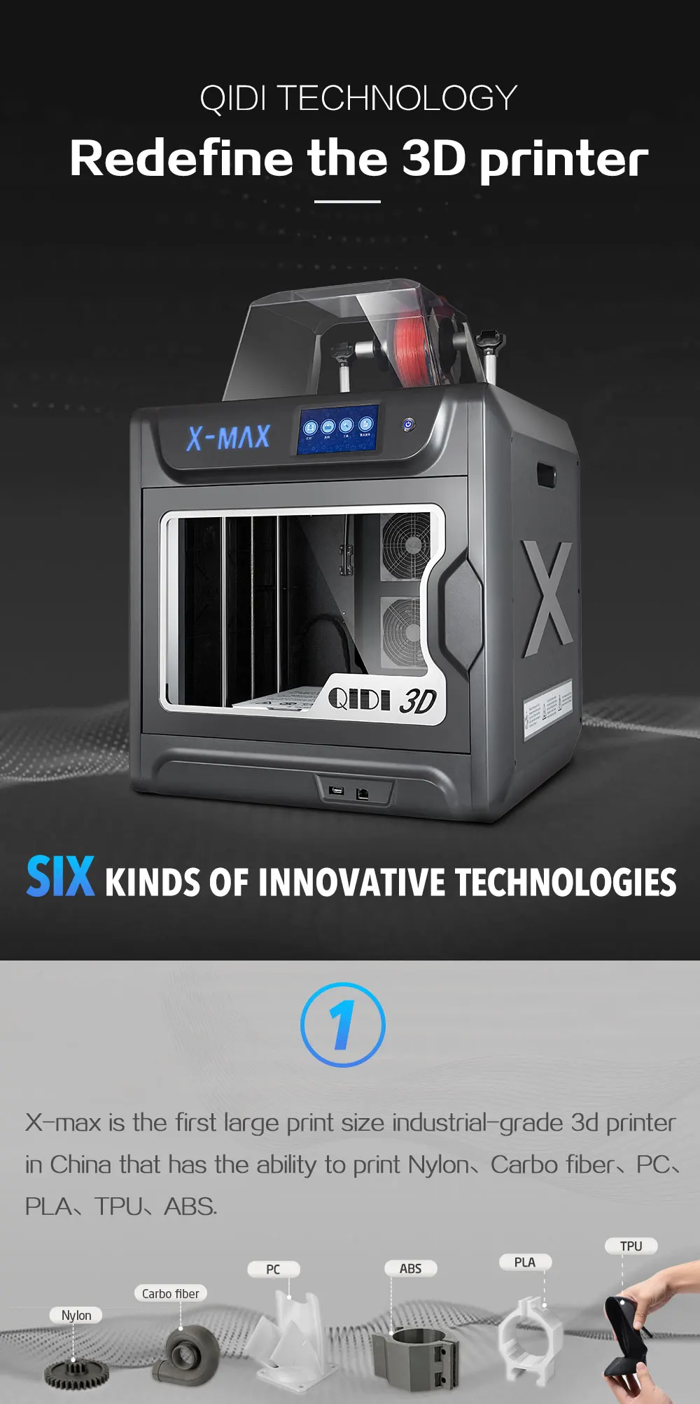 QIDI TECH X-MAX Maker Bundle