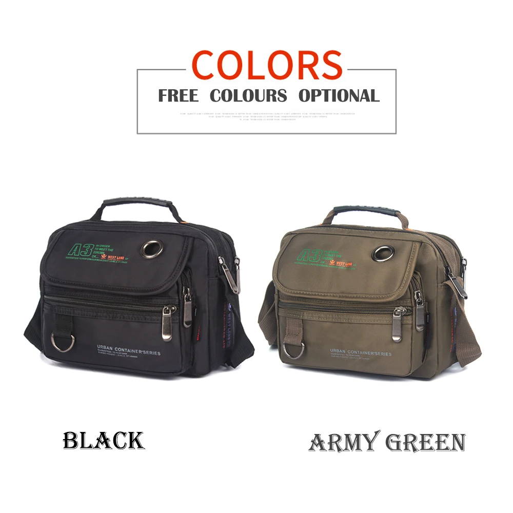  New 3713 Men Messenger Bags Casual Multifunction Small Travel Bags Waterproof Style Shoulder Fashio - 32662726515