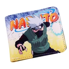 Аниме Наруто и Саске тематический кошелек на молнии с отделением для монет двойной кошелек кредитный/ID держатель для карт