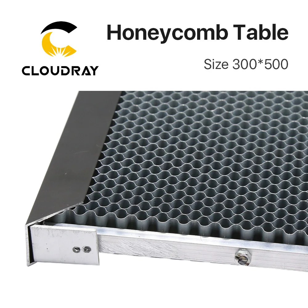 Cloudray 벌집 작업 테이블 300*500mm 사용자 정의 크기 보드 플랫폼 레이저 부품 CO2 레이저 조각기 절단기