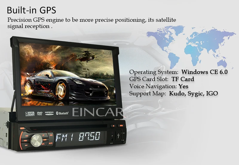 Clearance NEW 1 Din Car DVD GPS Navigation player to Old car models Radio Music Bluetooth SD USB For Auto radio 1din gps steering wheel 3