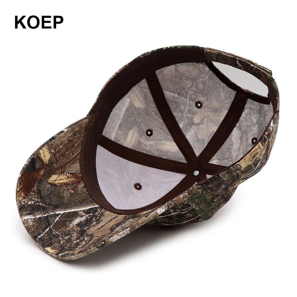 KOEP Новое поступление камуфляжная бейсбольная кепка s Casquette камуфляжная кепка мужская уличная шляпа для рыбалки охотничья шляпа для папы CAMRTCAEDGE