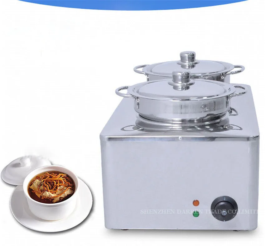 1PC FY-BO-2 Stainless steel soup stove commercial high power induction cooker environmental energy saving double-head