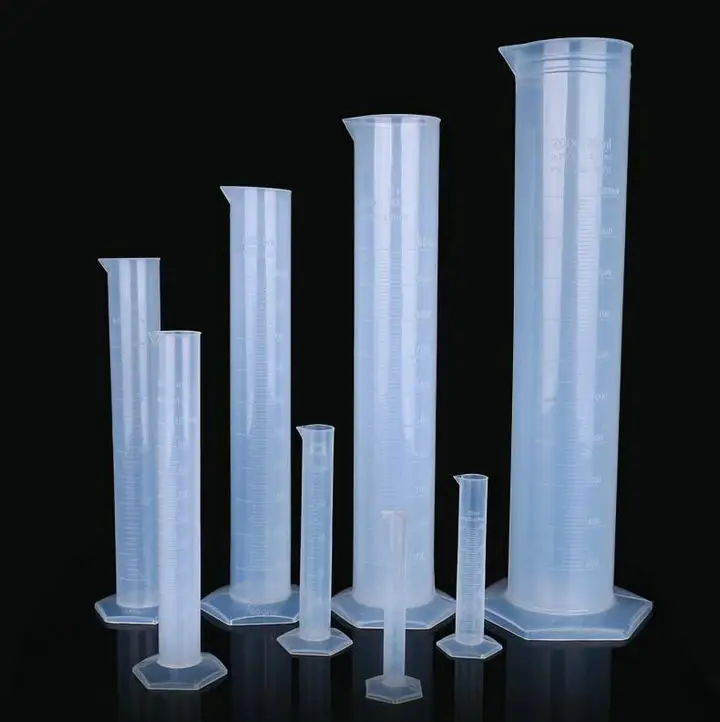 

1pc/lot 10ml to 2000ml Plastic measuring cylinder with marked scale lines