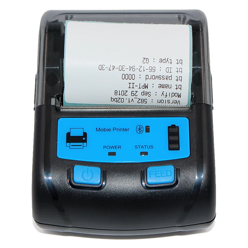 Youku استلام طابعة حرارية مزوّدة بخاصية البلوتوث المحمولة آلة الطباعة دعم USB اتصال POS 48 ملليمتر 80 مللي متر/ثانية التجارية طابعة