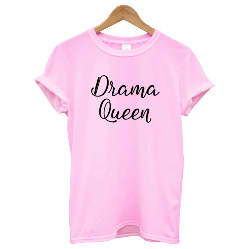 HTB1QM34iIUrBKNjSZPxq6x00pXaL.jpg_ Bawełniana Koszulka Drama Queen