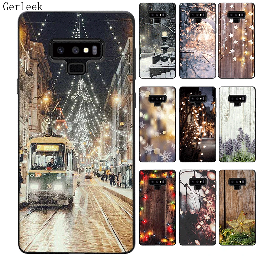 Desxz снежный зимний пейзаж TPU мягкий чехол для samsung Galaxy A3 A5 A6 J6 A7 A8 A9 A10 A30 A40 A50 A70 |