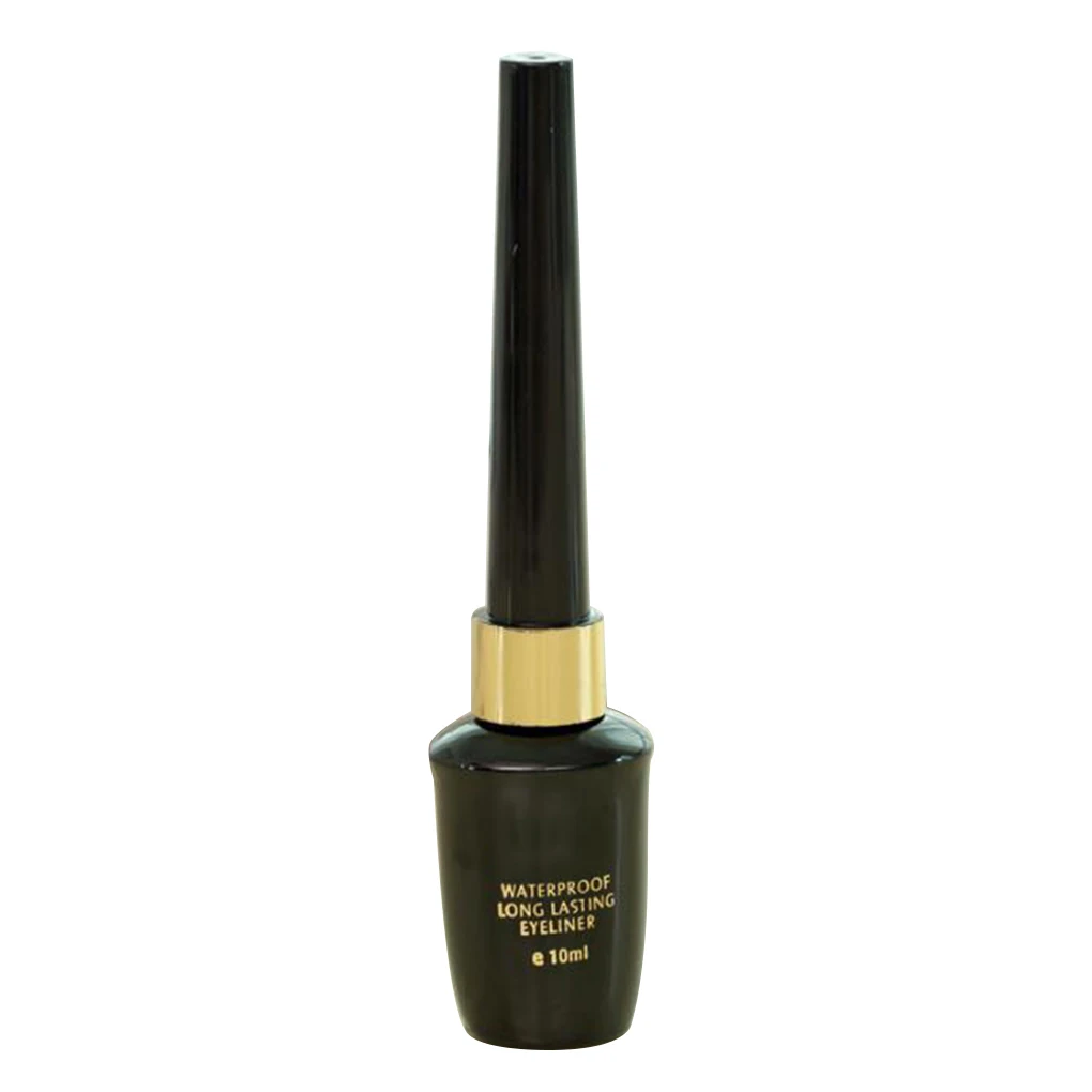 Женская подводка для глаз макияж легко носить прочный водонепроницаемый черный жидкий карандаш для глаз 10 мл подводка для глаз женские косметические инструменты