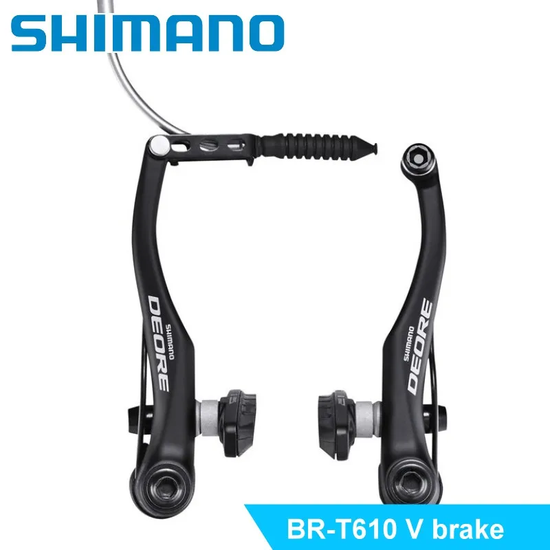 SHIMANO DEORE BR T610 V Brake caliper Mountain Bike V Brakes aluminum V Brake Bicycle Parts