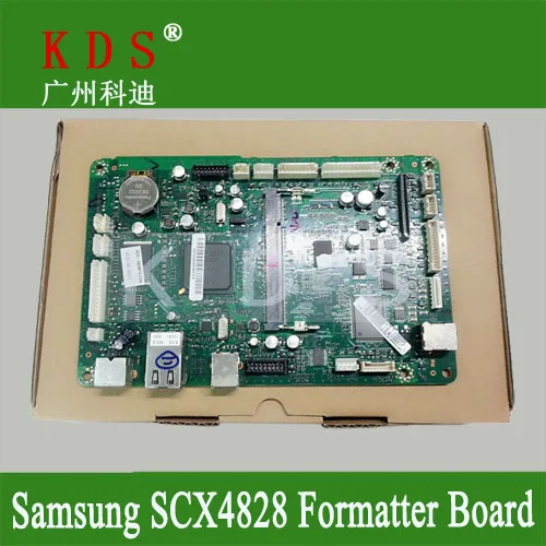 

Original Printer Parts Formatter Board for Samsung SCX4828 PBA-MAIN Mother Board JC92-02028A Remove from New Machine