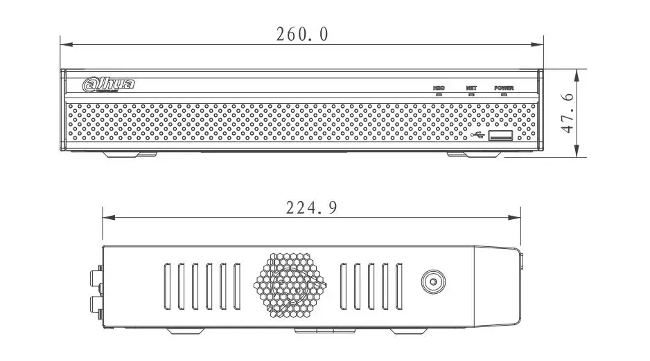 DAHUA NVR4116HS-4KS2 16Ch 4K до 8MP и H.265 NVR 1U Lite onvif nvr видео alhua рекордер HDMI/VGA одновременный muilt-язык