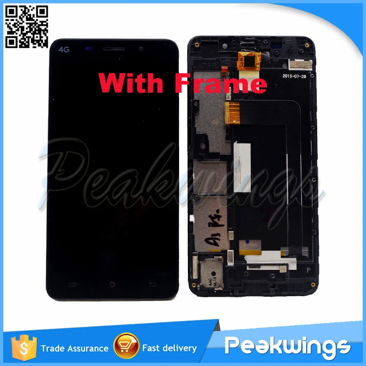 

5" Tested LCD For Ture Smart 4G 3G LCD Display Screen With Touch Digitizer Assmebly