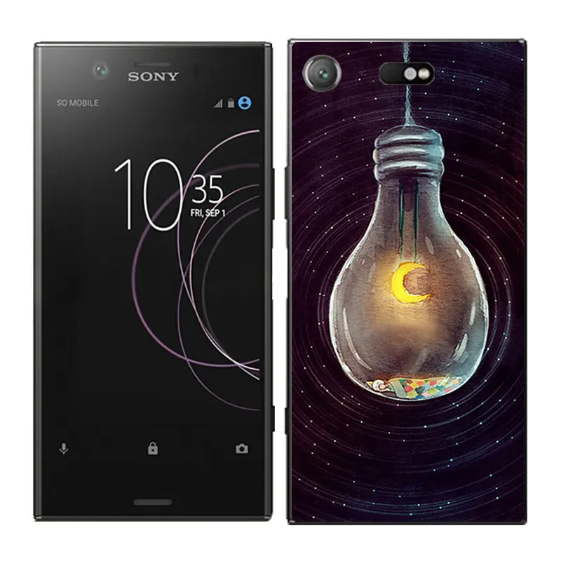 Чехлы для телефонов для Sony Xperia XZ1 компактный чехол для сна чехол с рисунком Fundas Мягкий силиконовый чехол из ТПУ ультра тонкие чехлы - Цвет: 14