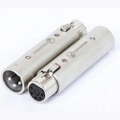 

5PCS/Lots Made by Neutrik China factory YS117 XLR 5 PIN Female TO 3 PIN MALE DMX ADAPTER SOCKET CONVERTER