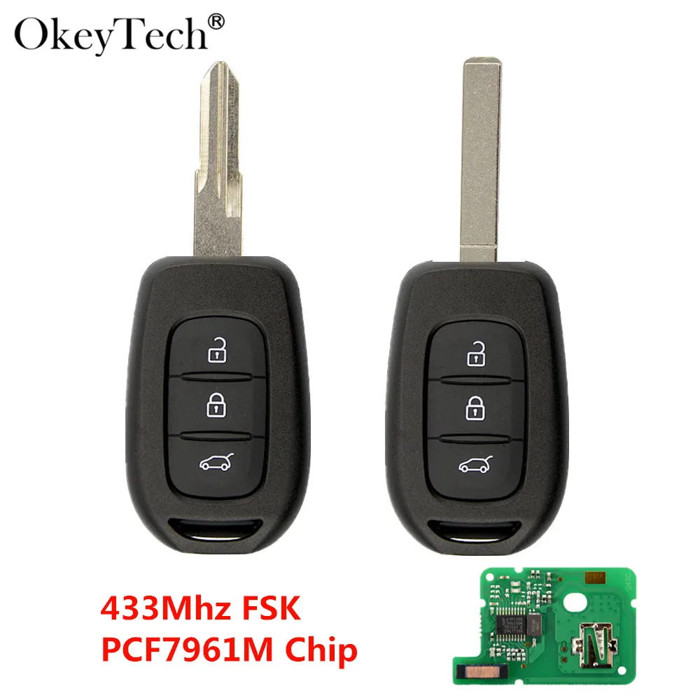 Remote car key for Renault