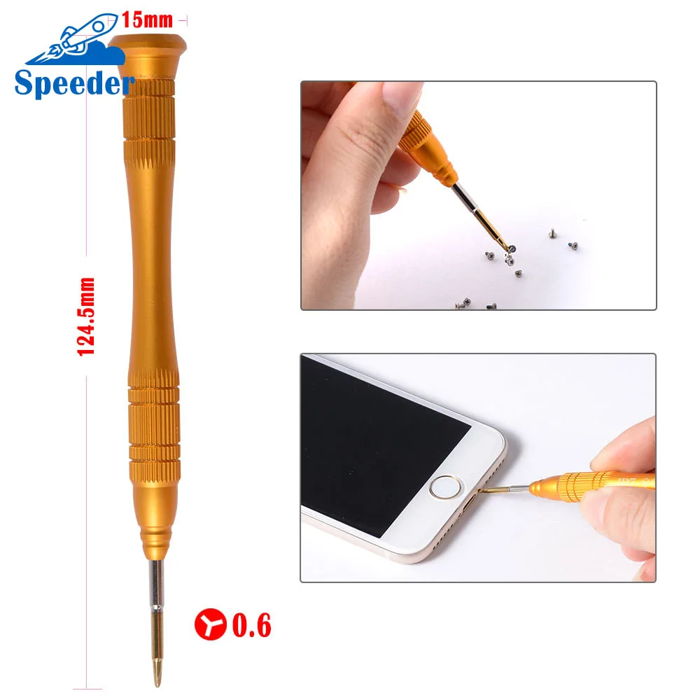 0.6Y type Screwdriver for iPhone 7 Plus aluminium alloy Screw Driver