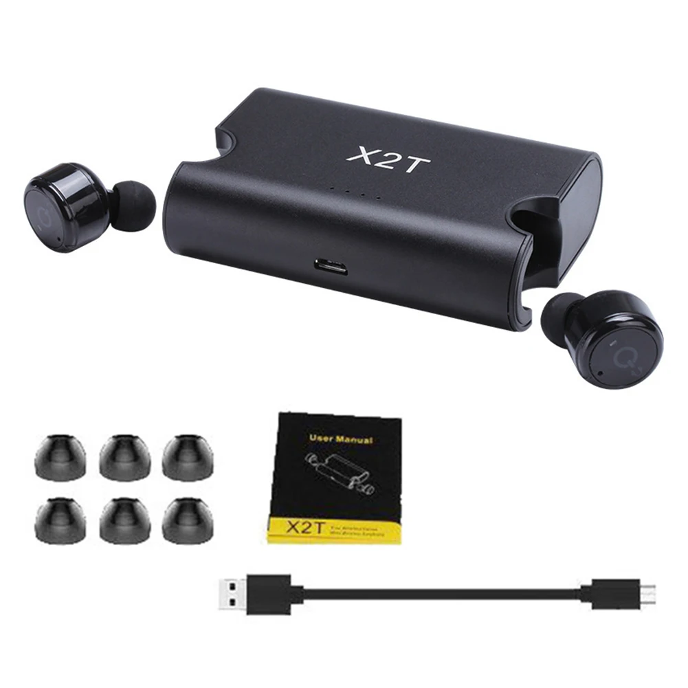 Wireless Earbuds Mini Bluetooth Earphone with 1500mAH Battery for