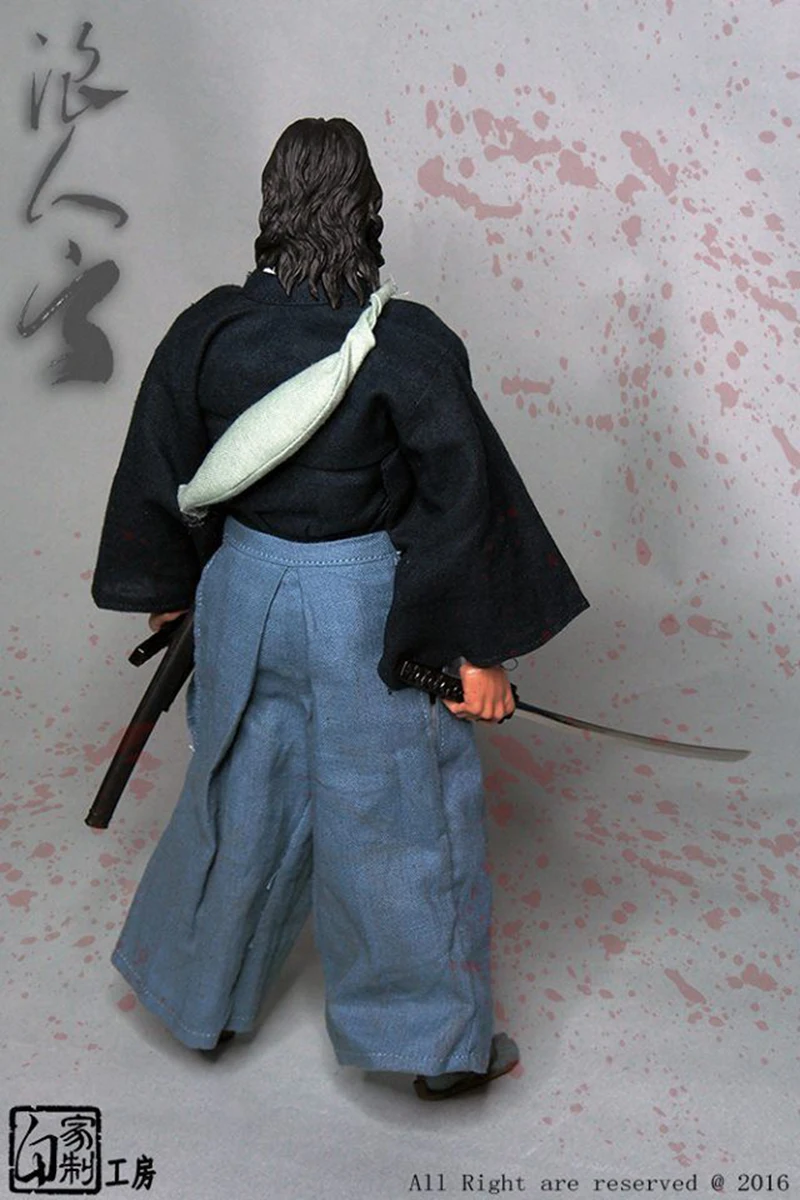 1/6 масштаб Ронин Юн японский самурай мужской Рисунок 1" фигурка куклы игрушки с оружием Коллекция подарков