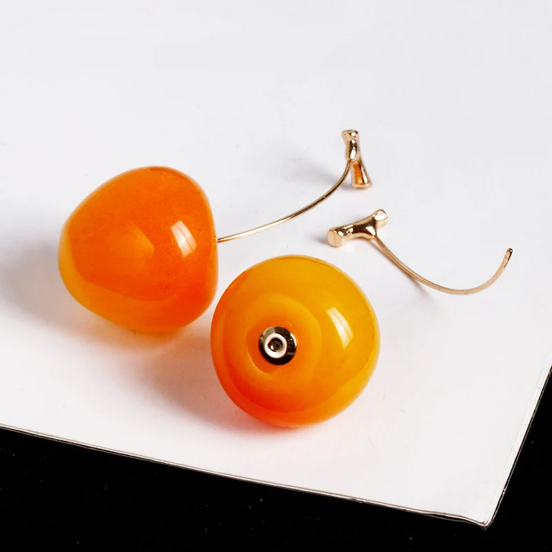 Kawaii Korea Style Summer Cherry Earrings