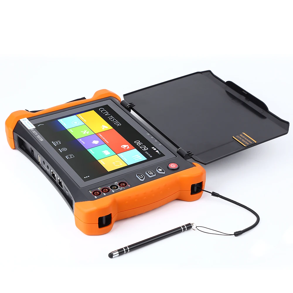  8 Inch IP Camera Tester Security CCTV Tester Monitor with SDI/TVI/AHD/CVI/Multimeter/TDR/OPM/VFL/PO - 32317139447