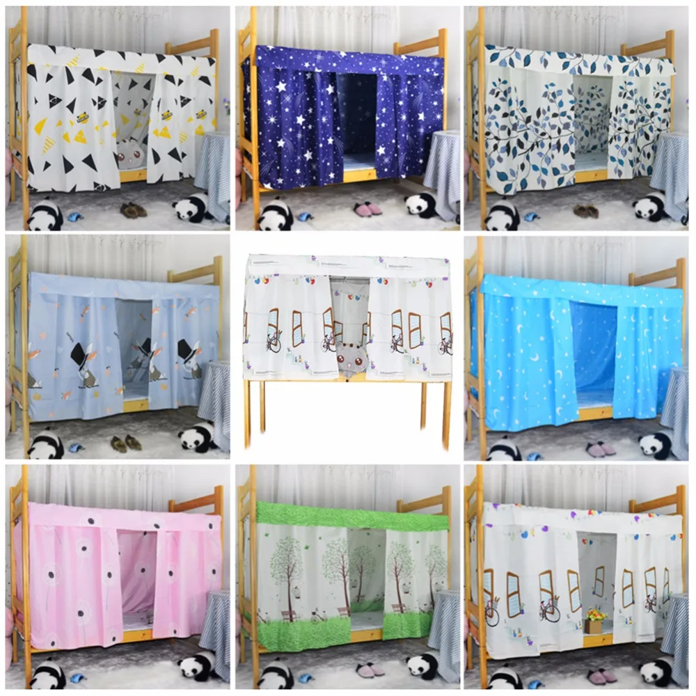 

1Pc Bunk Beds Shade Cloth Curtain Curtains Bed Mantle Mosquito Net Student Dormitory Bed Nets, Bed Curtain #269704