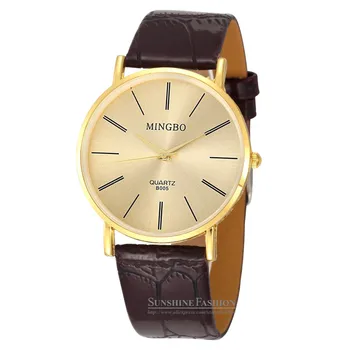 

New Arrival Relogio Masculino Men Watch Classical Business Quartz Wristwatch 2020 Leather Band Male Clock Gold Case Watch Wrist