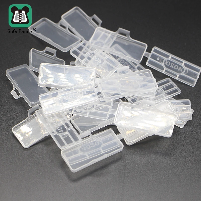 Cable Labels 100PCS Cable Marker Environmental Flame Retardant Plastic Waterproof Transparent 3010 3020 4010 4020