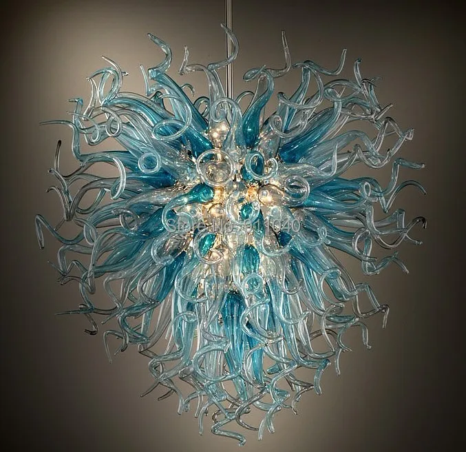 Hot Sale Chihuly Hand Blown Glass Chandelier LED Light Source 110 240V
