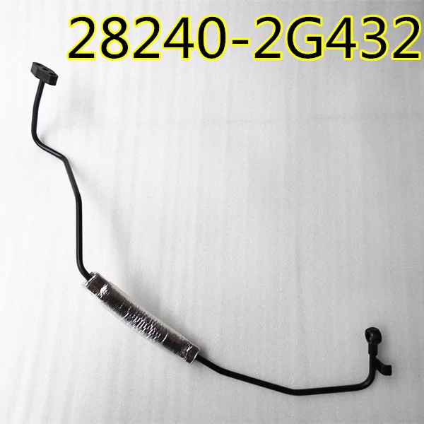 For hyundai Santafe IX45 Santa fe 2.0T Turbocharger tubing, fuel supply pipe, pipe oil feed 282402G431 282402G432 282402G411