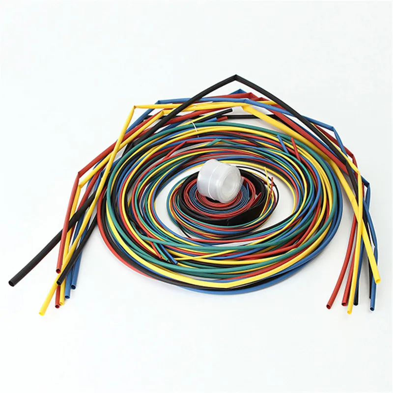 

6Color Polyolefin 2:1 Heat Shrink Tubing Tube Cable Sleeves Wrap Wire Set Electrical Connection Sleeving