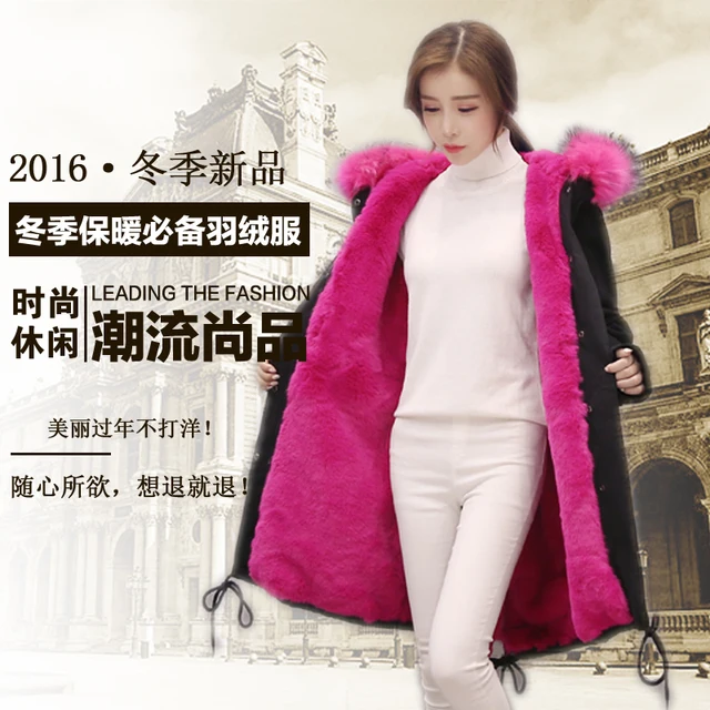 Best price at $159 Cheap YJMXZQH Hot Ladies Winter Coat Long Women Wadded Jacket Autumn Fashion Fur Collar Down Parka Coat Female Outwear Trench Jacket