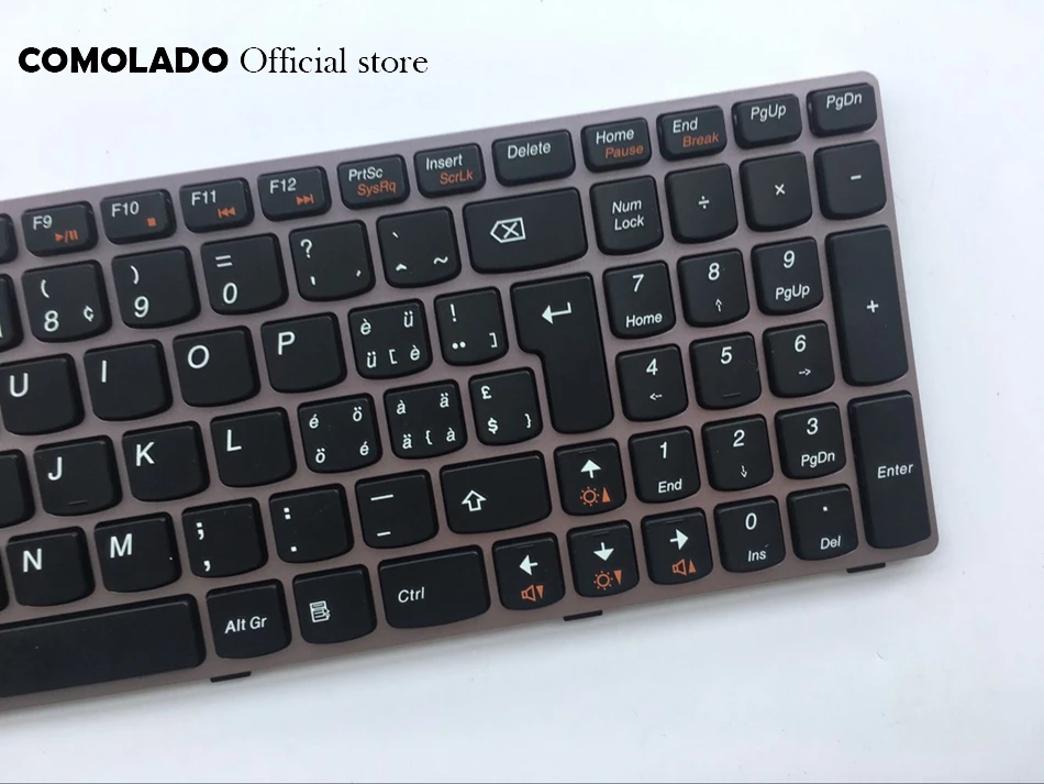 SW Swiss keyboard for IBM Lenovo Ideapad Y570 Y570N Y570NT Y570P Y570I Laptop keyboard SW Layout (2)
