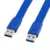 USB 3.0 A Male Plug to A male Plug Flat Cable Extension Cord Leads 30cm/60cm/100cm/150cm