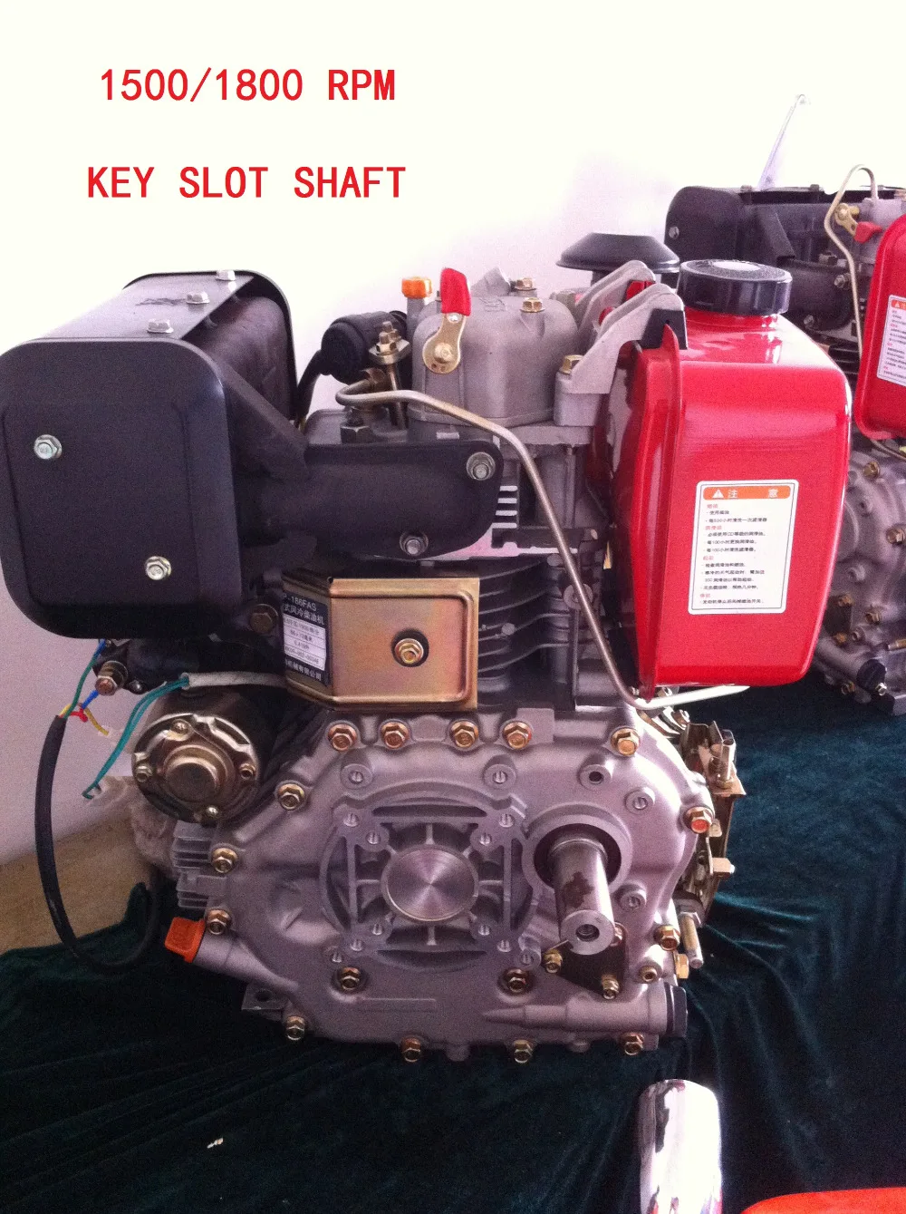 Прямая поставка с завода! WSE 188F 10hp 456cc воздушный дизельный двигатель одним