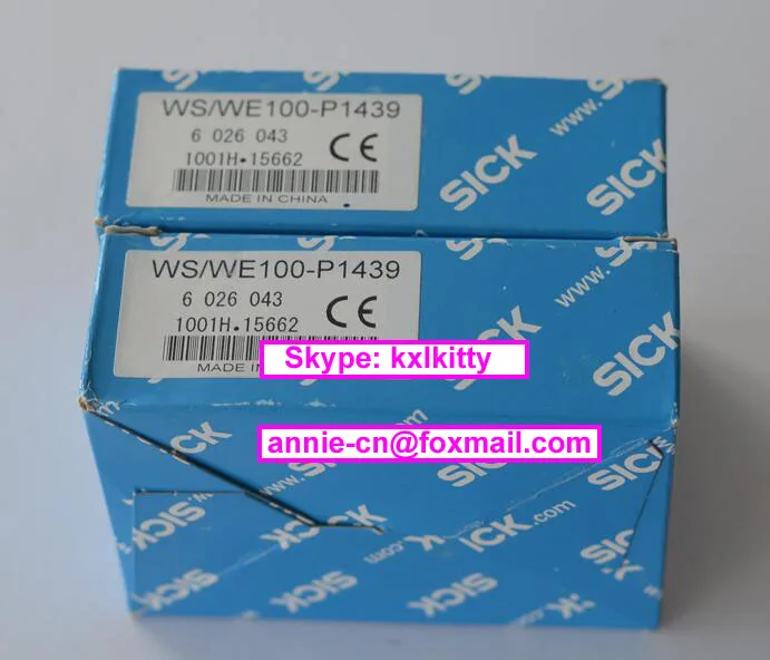 

New and original  WS/WE100-P1439  SICK  Photoelectric sensor