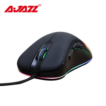 

[Upgraded Version] Ajazz AJ118 Wired Gaming Mouse 6 Colorful Backlights Mice Gamer Mouse Full-key Macro Programming A3050 Chip
