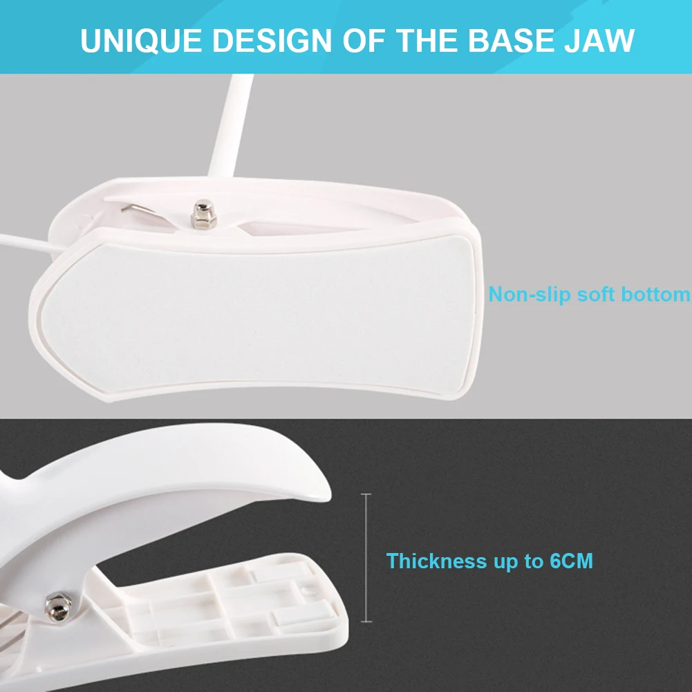 3 W 14 светодиодный s светодиодный зажим для защиты глаз свет USB работает небольшой настольная лампа для чтения прикраватная лампа для чтения