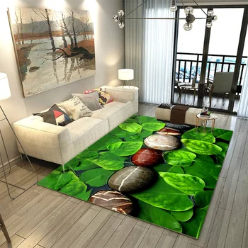 

Nature Green 3D Effect Carpet High Quality Pastoralism Rugs Parlor Bedroom Outdoor Floor Mat Soft Anti-slip Bedside Blanket