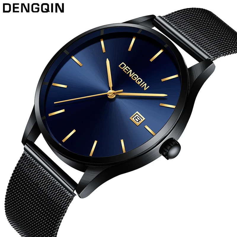 

2019 Fashion Quartz Watch Men Watches Top Brand Luxury Male Clock Business Mens Wrist Watch Hodinky Relogio Masculino A4