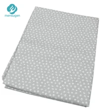 160 см* 50 см серый хлопок с принтом ткань для постельные принадлежности Текстиль украшения дома подушки лоскутное ткани